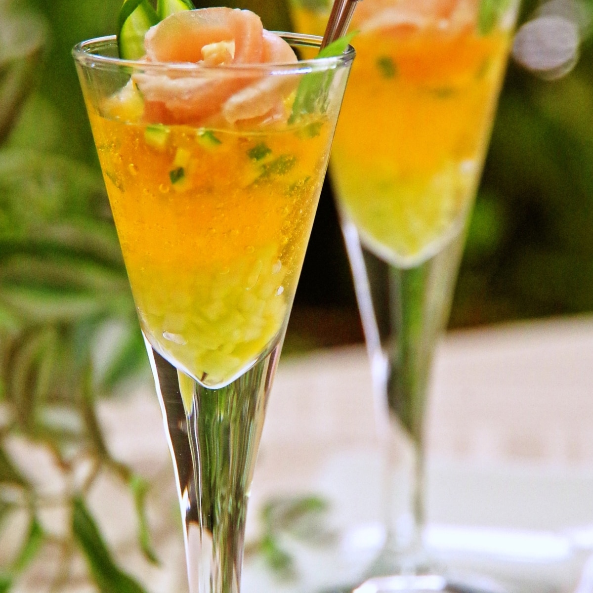 ジュレの前菜 生ハムとクリームチーズのバラのせ レシピ 作り方 By ももら 楽天レシピ